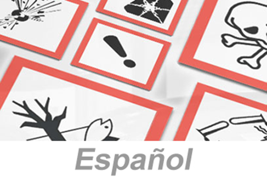 Picture of Hazard Communication - Labels (Spanish), PS4 eLesson