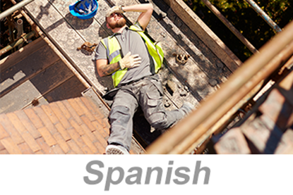Picture of Slips, Trips and Falls for Construction (Spanish)