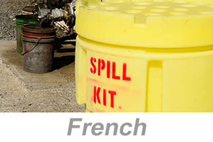Picture of Spill Prevention, Control and Countermeasure (SPCC) (US) (French)