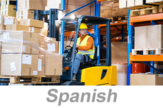 Picture of Powered Industrial Trucks, Parts 1-7 (Spanish) (IACET CEU=0.2)