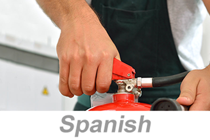 Picture of Fire Extinguisher Safety for Construction, Parts 1-2 (US) (Spanish)