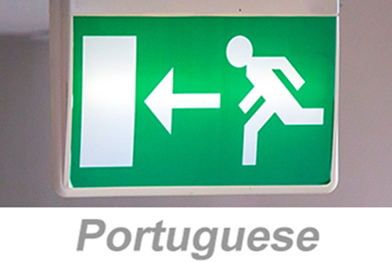 Picture of Egress and Emergency Action Plans (Portuguese)