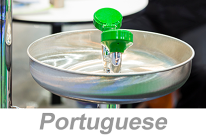 Picture of Using Eyewashes and Emergency Showers (Portuguese)