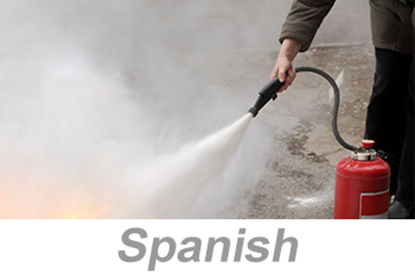 Picture of Fire Extinguisher Safety Awareness (Spanish)