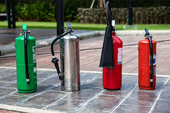 Picture of Fire Extinguishers: Classifications (US)