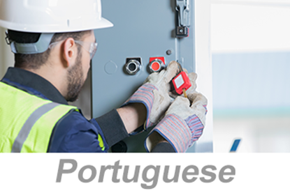 Picture of Lockout/Tagout (LOTO) Programs and Procedures (Portuguese)