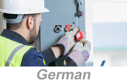 Picture of Lockout/Tagout (LOTO) Programs and Procedures (German)