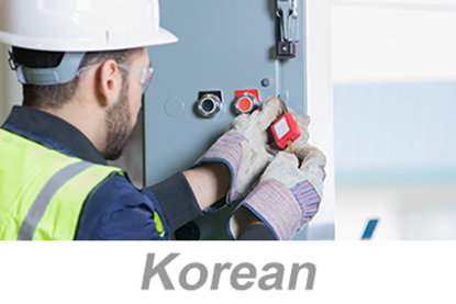 Picture of Lockout/Tagout (LOTO) Programs and Procedures (Korean)