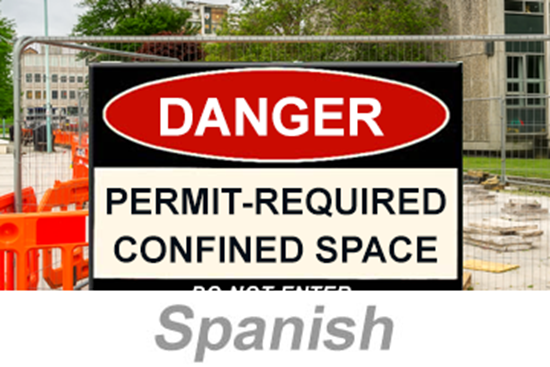 Picture of Confined Space: Permit-Required (US) (Spanish)