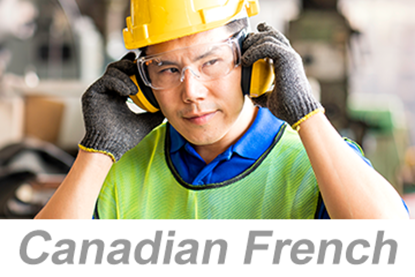 Picture of Personal Protective Equipment (PPE): Hearing Protection (Canadian French)